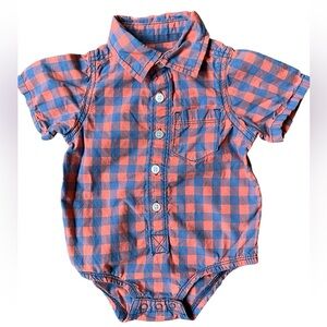 OshKosh B’gosh Boys Dress Shirt Onesie